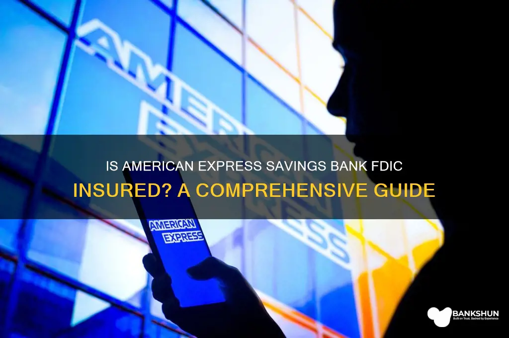 is american express savings bank fdic insured