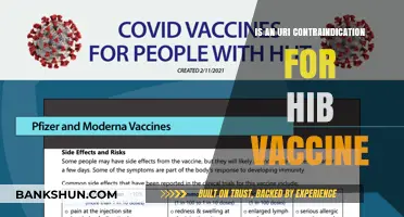 URI and Hib Vaccine: Understanding Contraindications for Safe Immunization