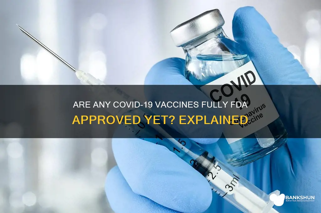 is any of the vaccines fda approved