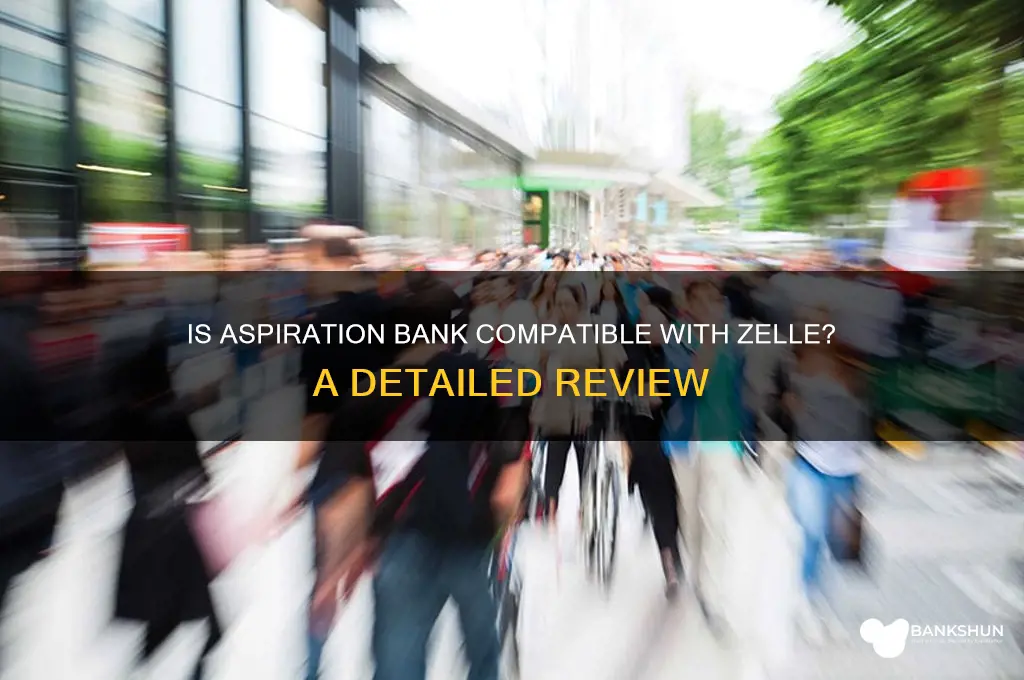 is aspiration bank a participate in zelle