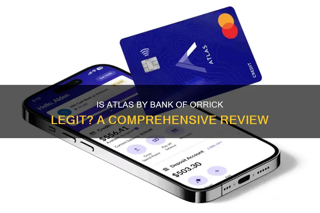 is atlas by bank of orrick legit