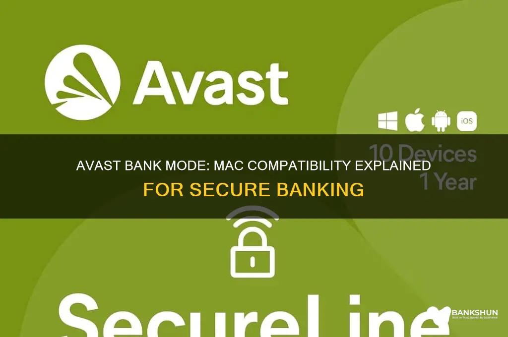 is avast bank mode compatible with mac