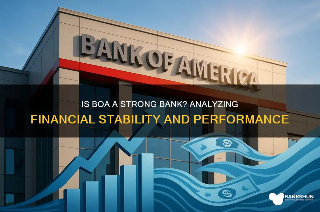 is b o a a strong bank