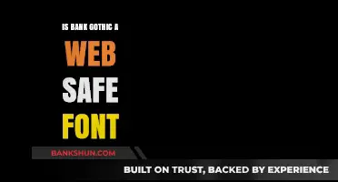 Is Bank Gothic a Web-Safe Font? Exploring Typography for Online Use