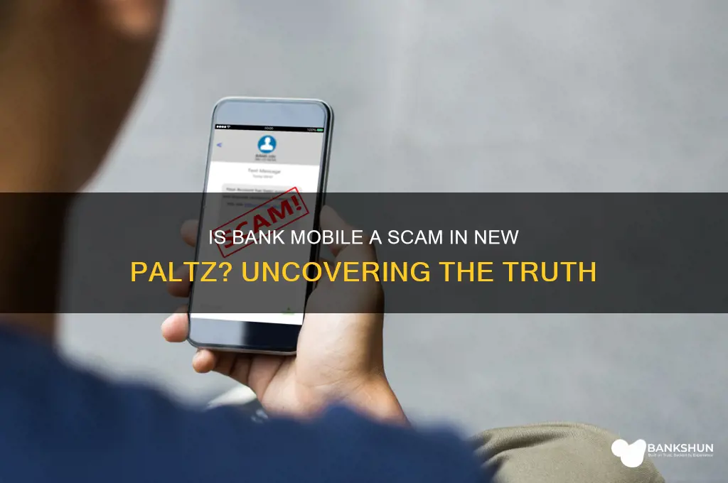 is bank mobile a scam new paltz