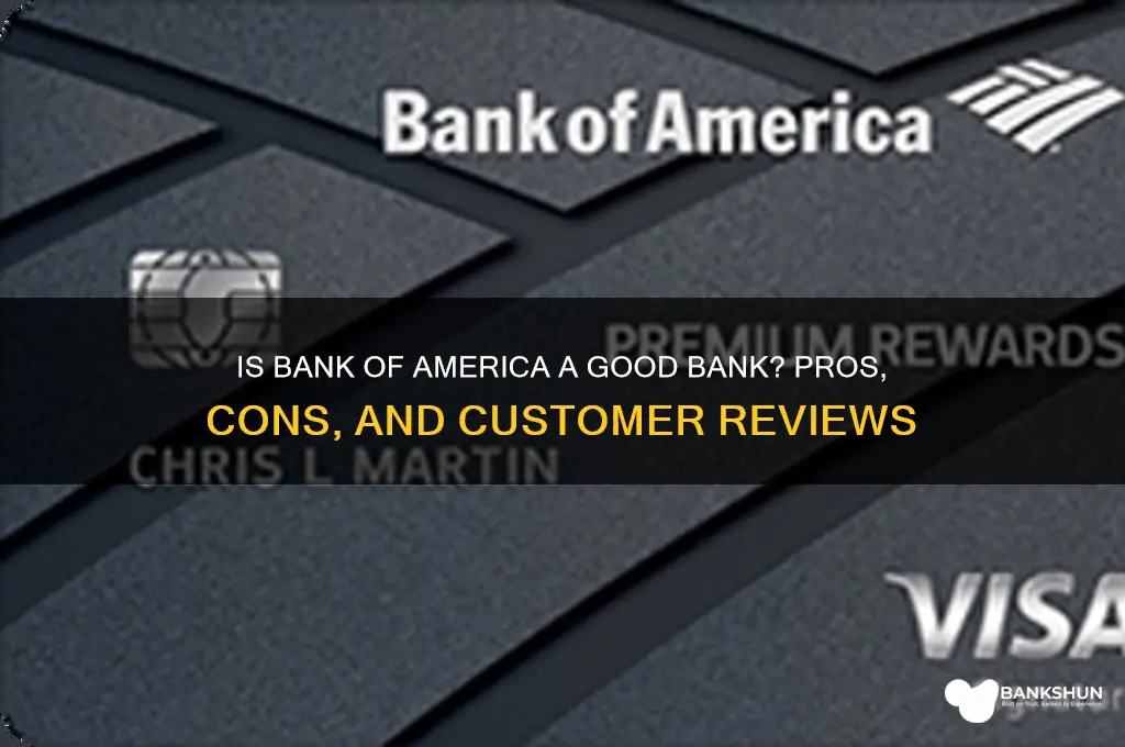 is bank of american a good bank