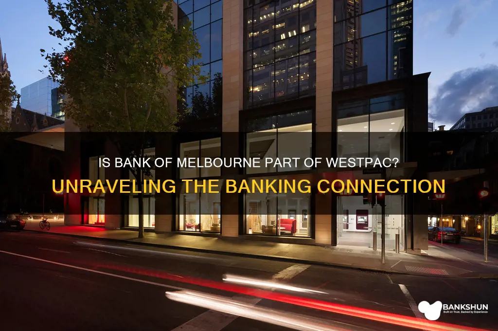 is bank of melbourne part of westpac
