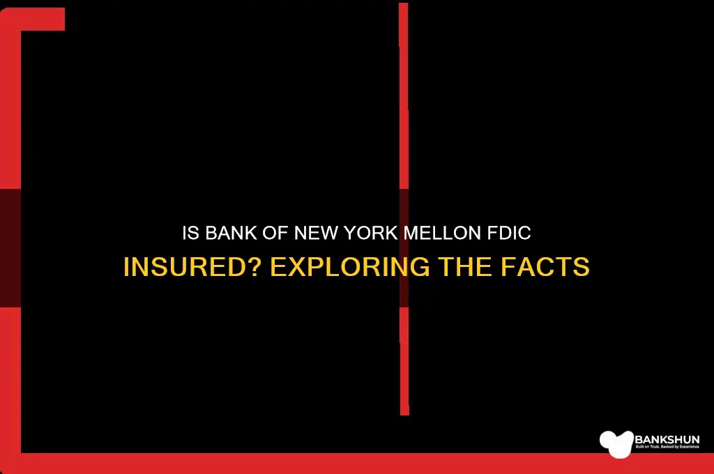 is bank of new york mellon fdic