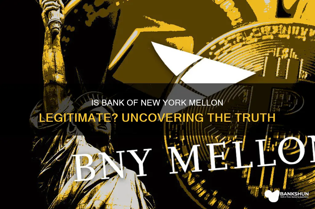 is bank of new york mellon legit