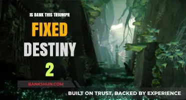 Is Bank of Triumph Destiny 2's Fixed Destiny?