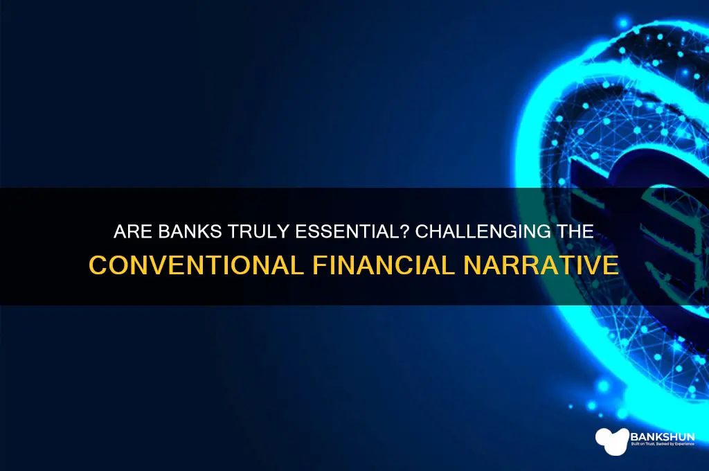 is banking considered essential banks are not