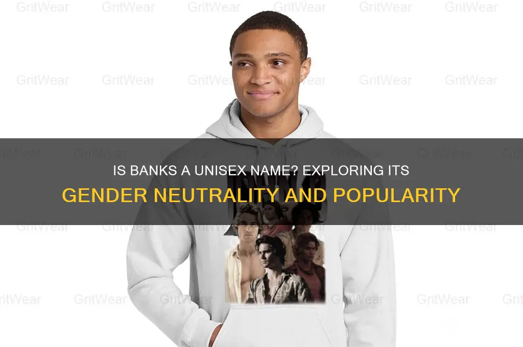 is banks a boy or girl name