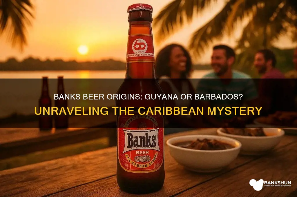 is banks beer from guyana or barbados