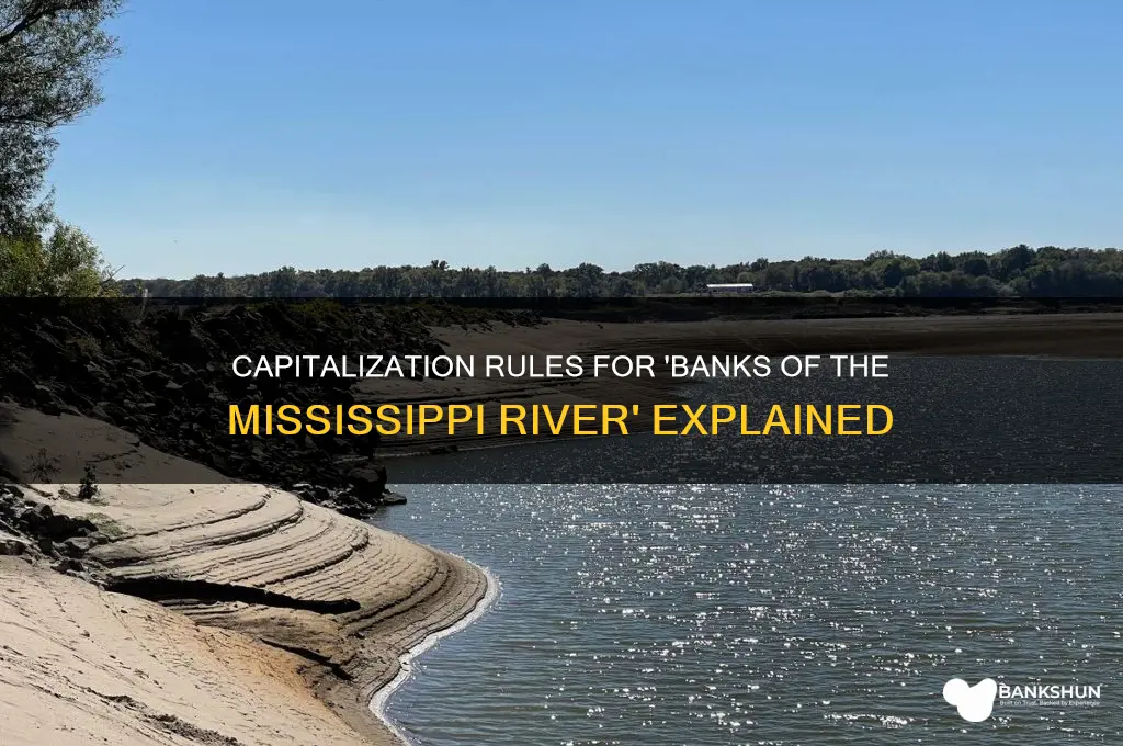 is banks of the mississippi river capitalized