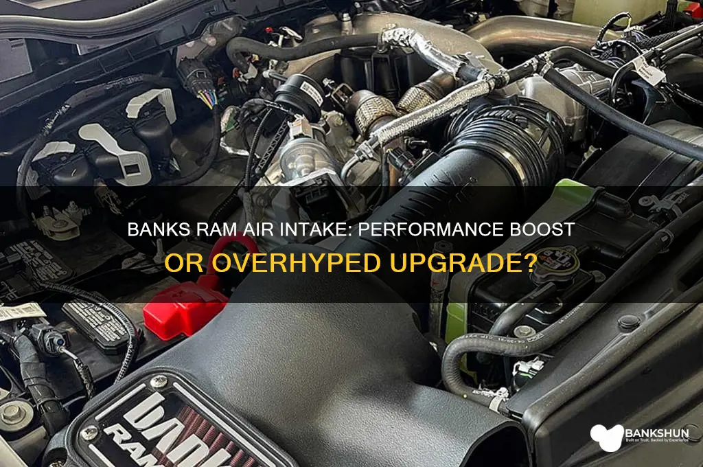 is banks ram air intake worth it