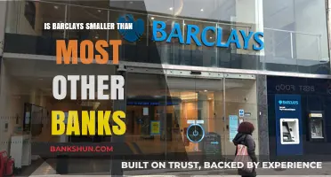 Is Barclays Smaller? Comparing Its Size to Other Major Banks