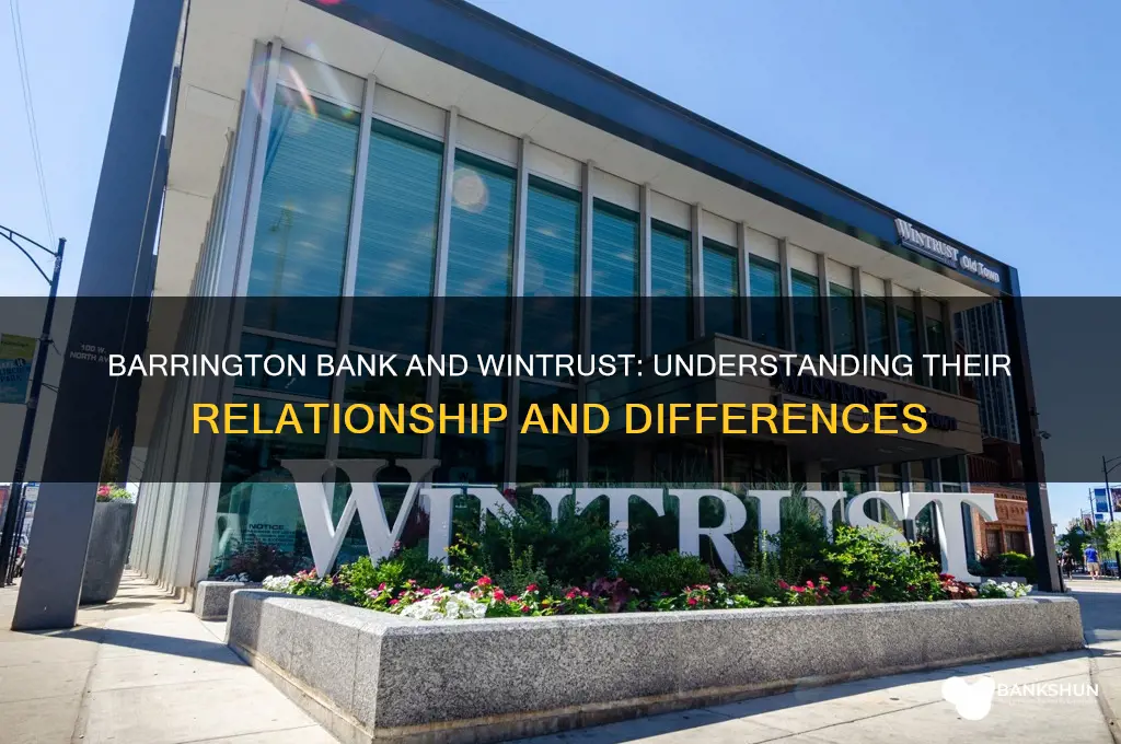 is barrington bank and wintrust the same