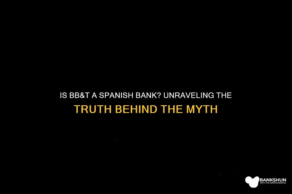 is bb&t a bank of spain