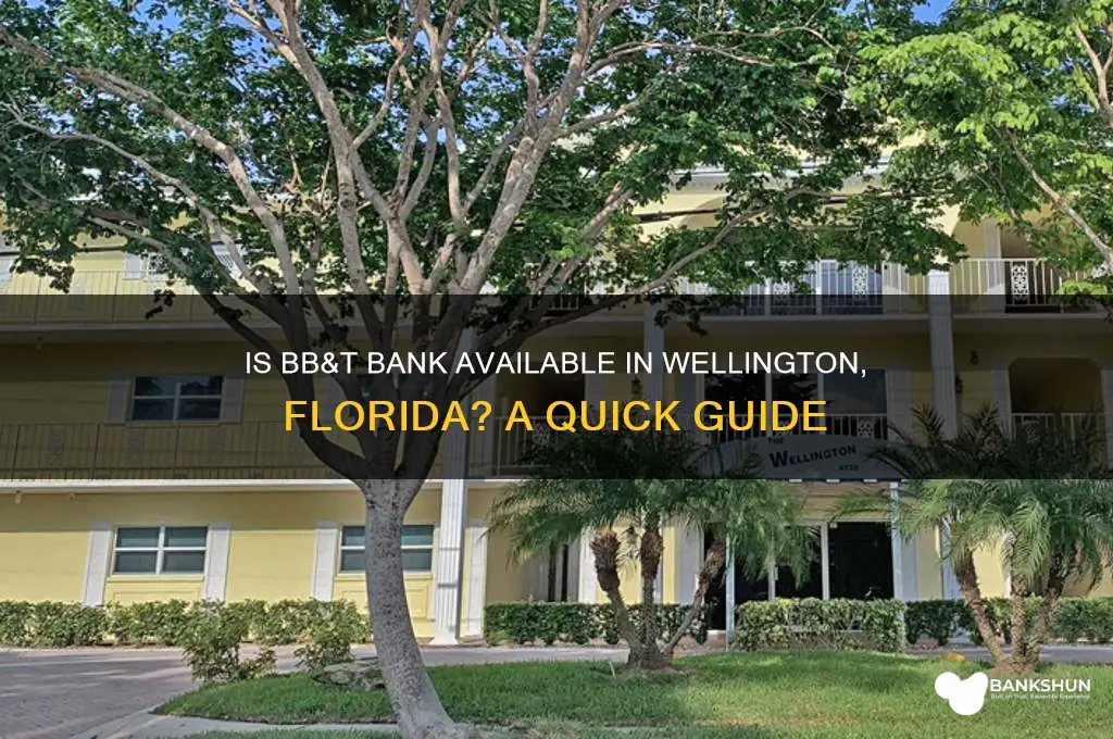 is bb t bank in florida wellington