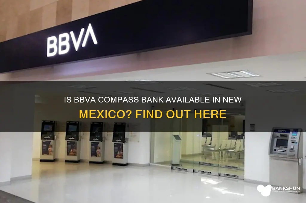 is bbva compass bank in new mexico