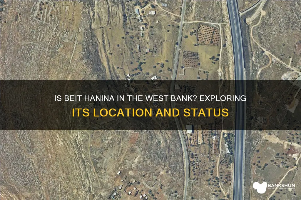 is beit hanina in the west bank