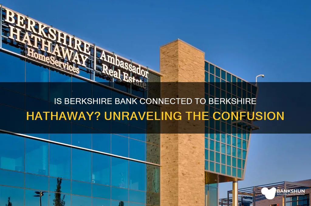 is berkshire bank affiliated with berkshire hathaway
