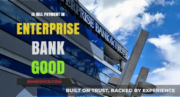 Is Enterprise Bank's Bill Payment System Reliable and Efficient?