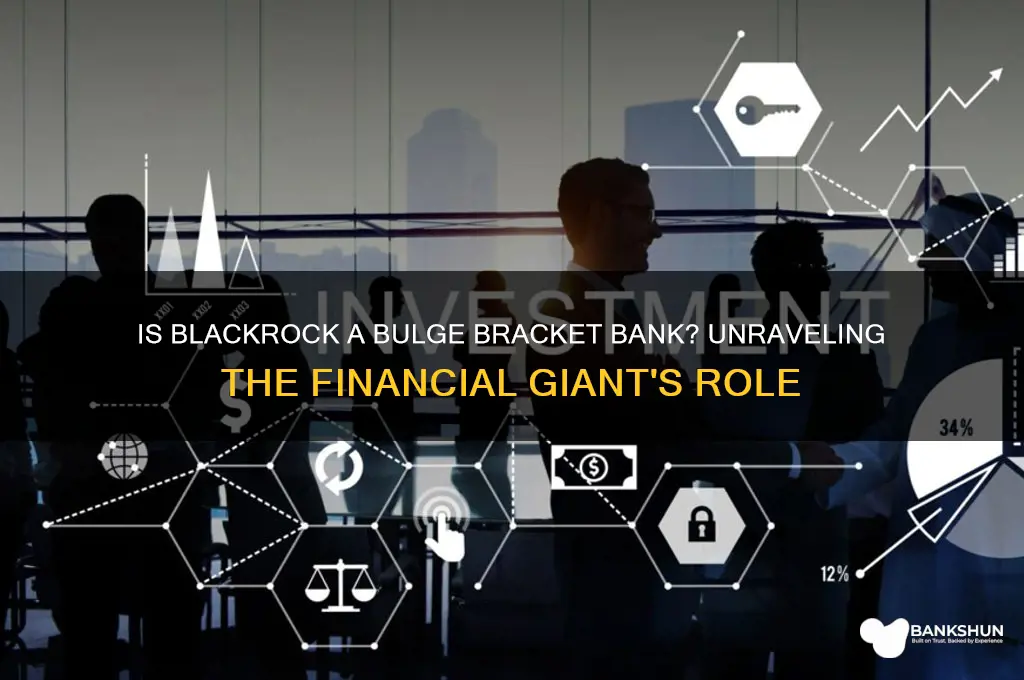 is black rock a buldge bracket bank