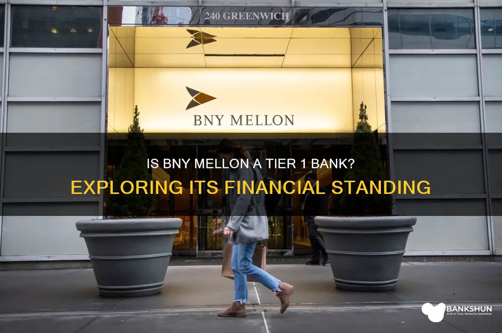 is bny mellon a tier 1 bank