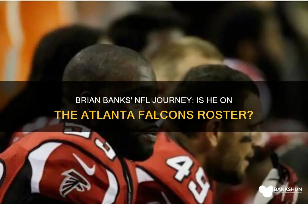 is brian banks on the atlanta falcons