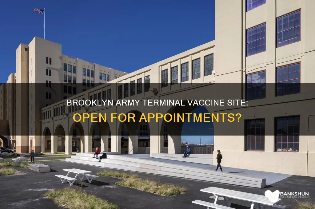is brooklyn army terminal open for vaccines
