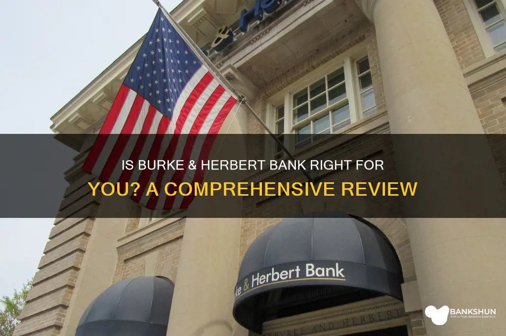 is burke and herbert a good bank