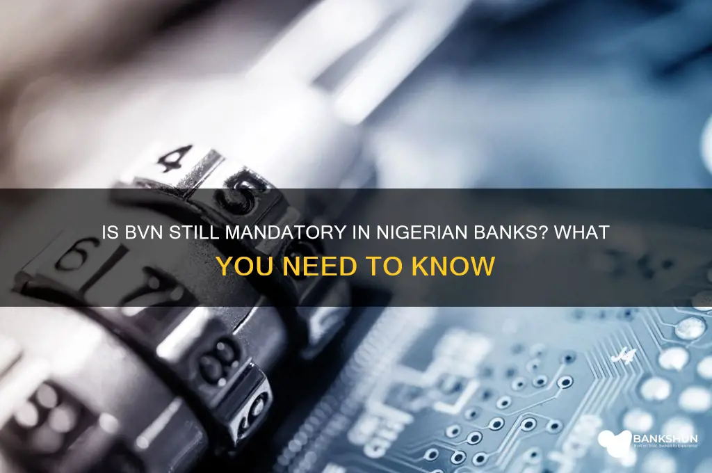 is bvn in effect in nigeria banks