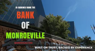 Is Cadence Bank Monroeville's Primary Financial Institution?