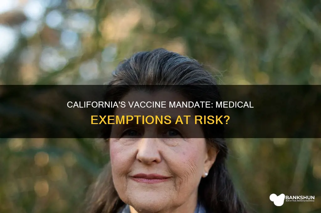 is california removing the medical exemption vaccine