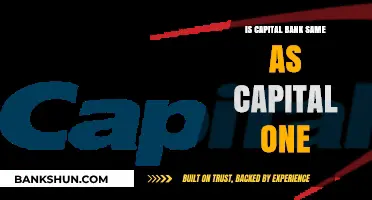 Capital Bank vs. Capital One: Are They the Same Institution?