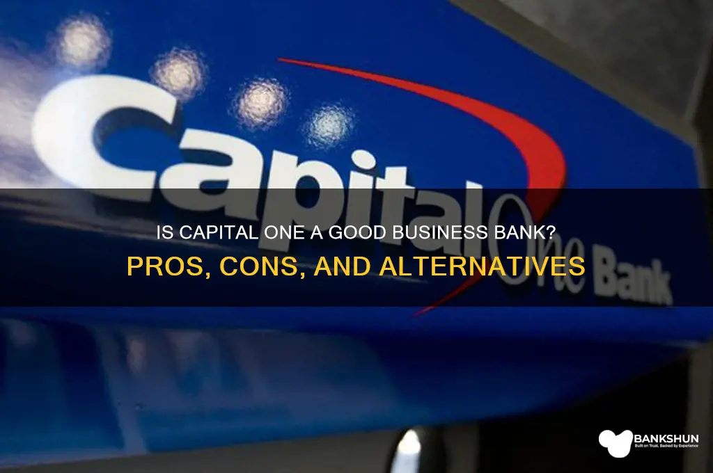 is capital one a good business bank
