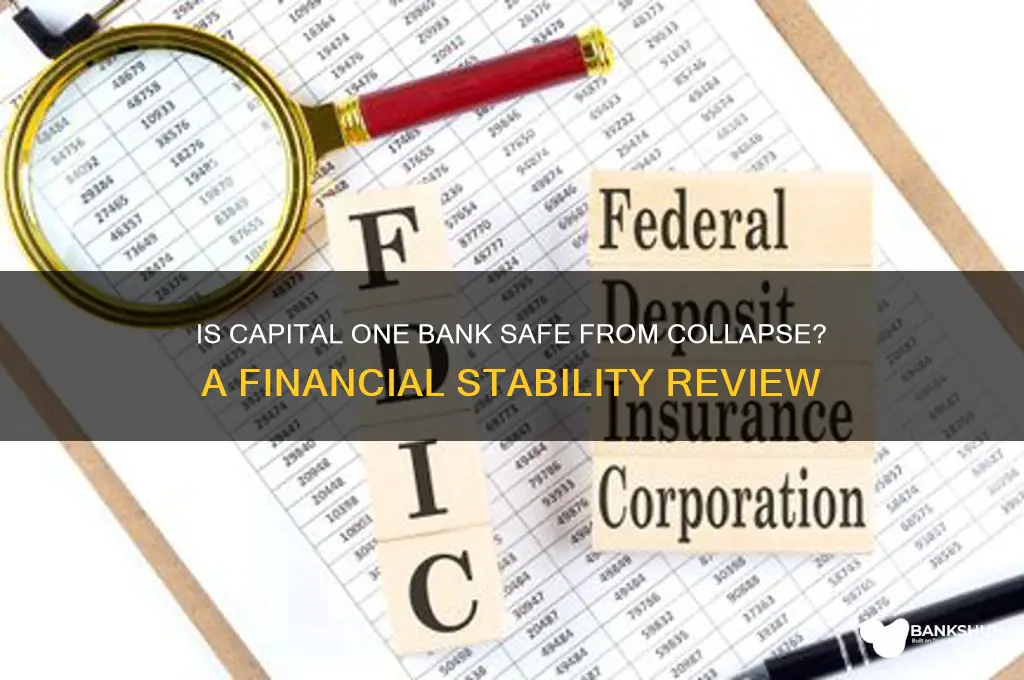 is capital one bank safe from collapse