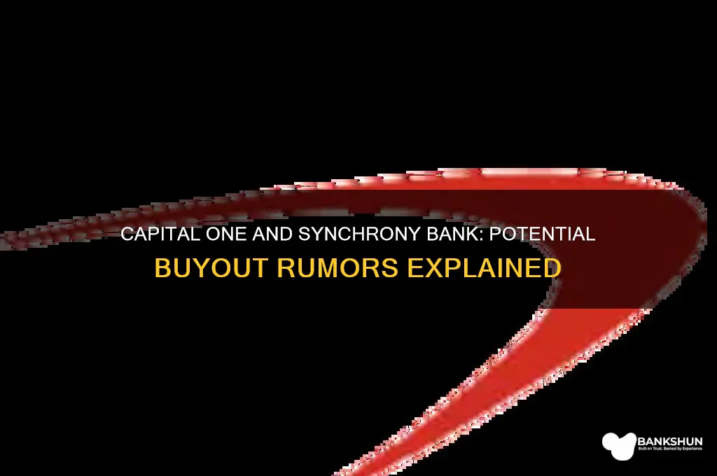 is capital one buying out synchrony bank