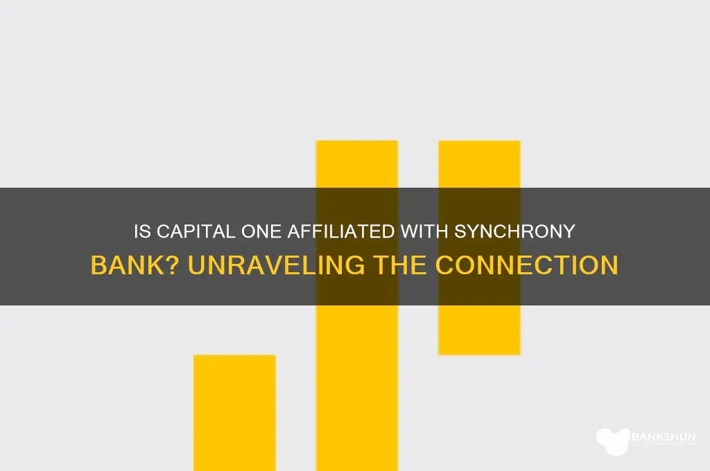 is capital one part of synchrony bank