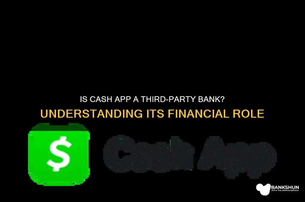 is cash app a third party bank