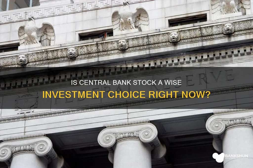 is central bank share a good buy