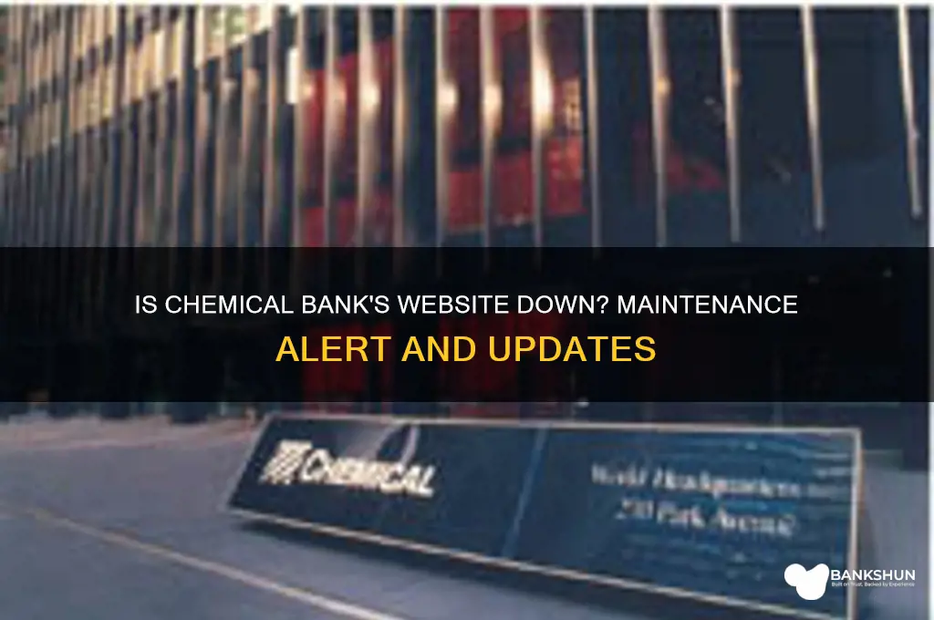 is chemical bank