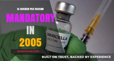 Is the Chicken Pox Vaccine Mandatory in 2005?