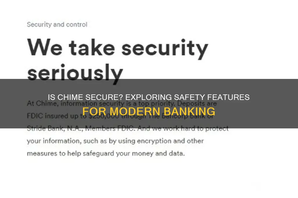is chime a safe way to bank