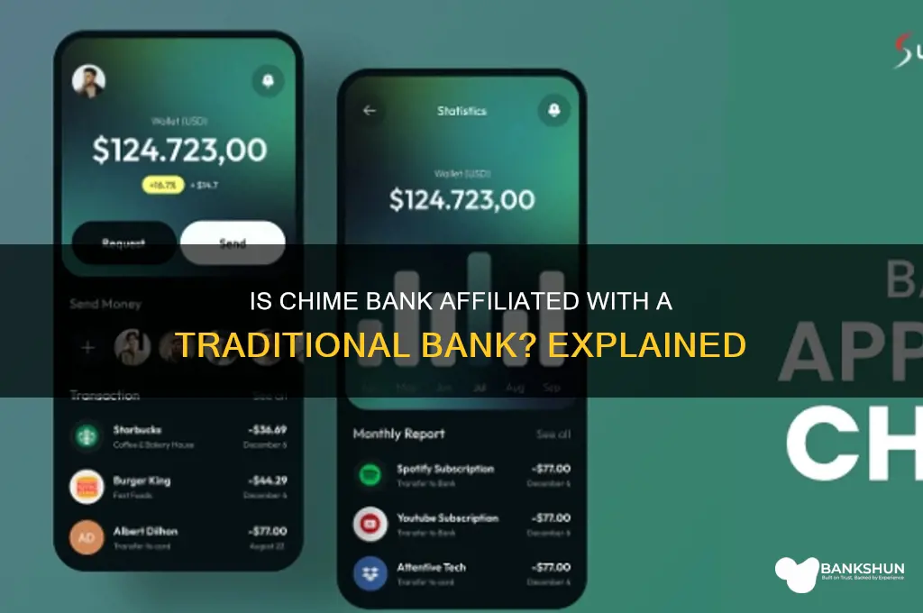 is chime bank affilated with a bank