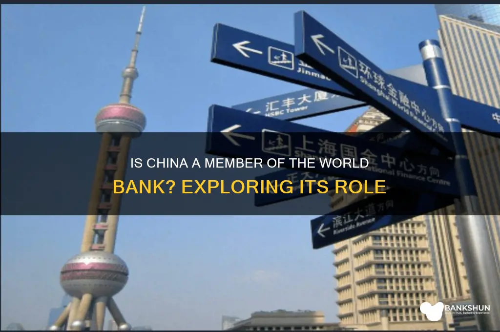 is china part of the world bank