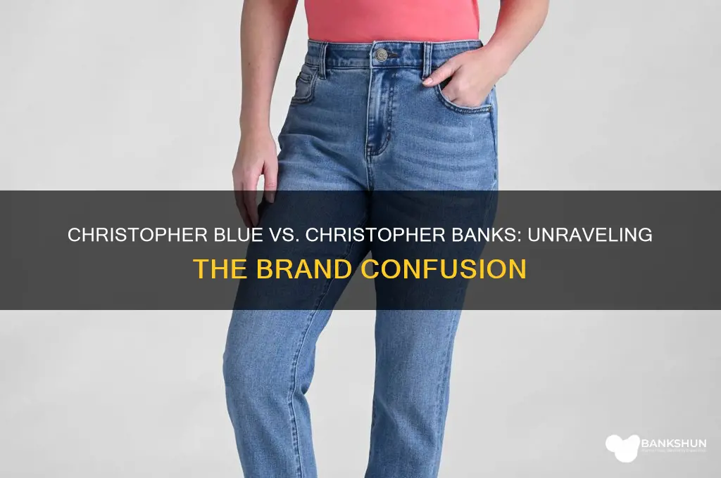 is christopher blue same as christopher banks