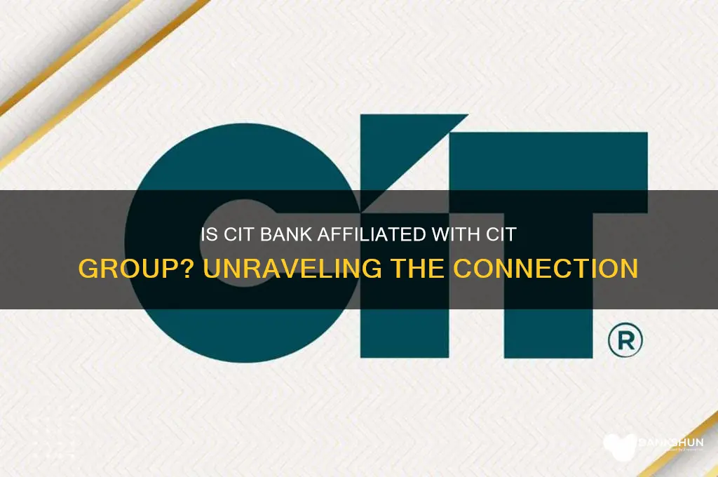 is cit bank part of cit group