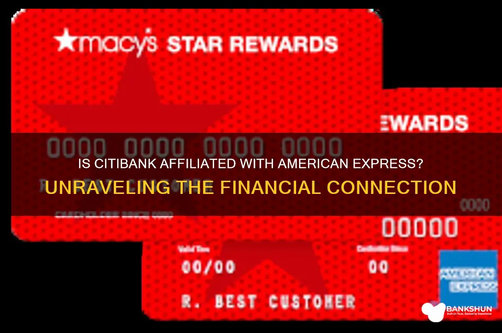is citi bank part of american express